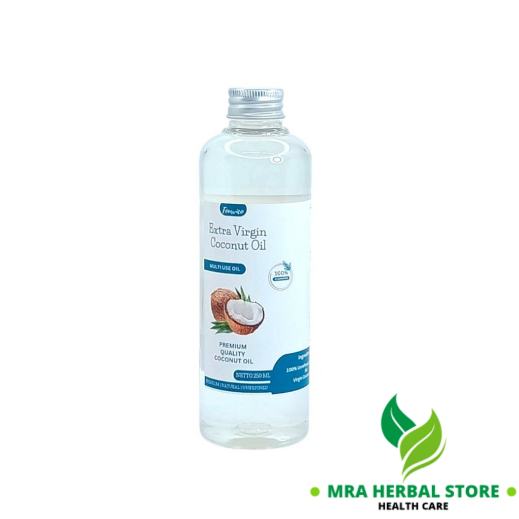 

Minyak VCO Fourvico 250 Ml | Extra Virgin Coconut Oil Fourvico | VCO Minyak Kelapa Murni