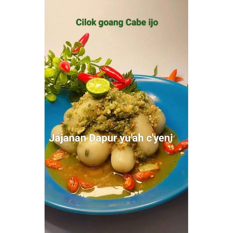 

cilok Goang cabe ijo