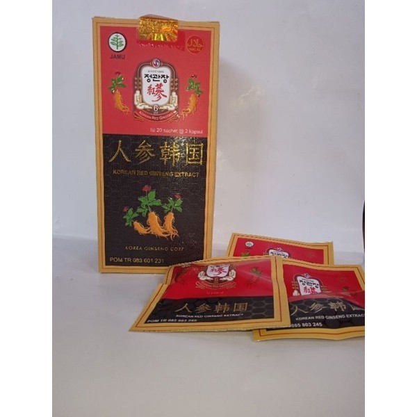 

ginseng red korea 20 sashet 1 Pack