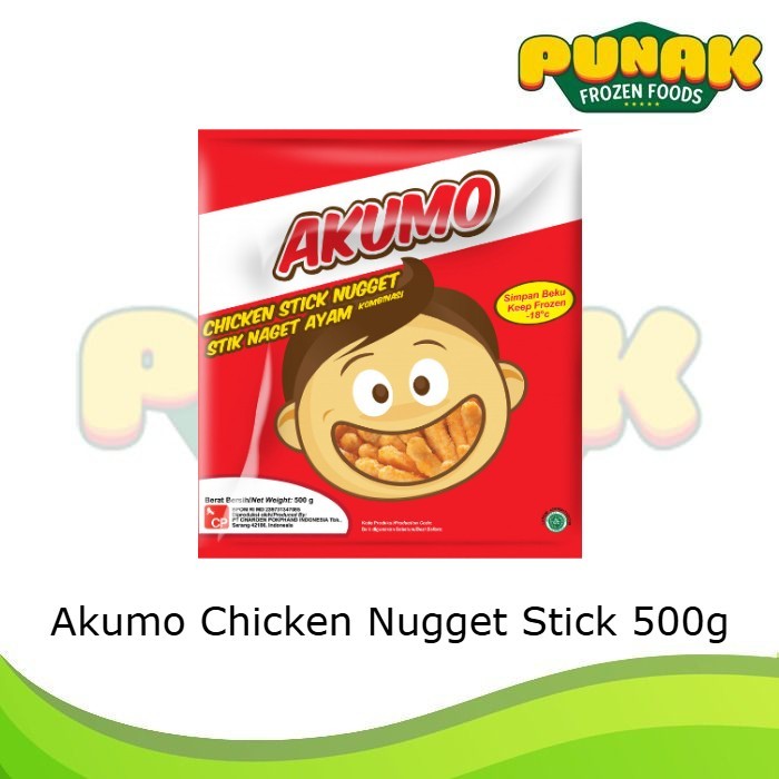 

AKUMO CHICKEN NUGGET STICK NUGGET STIK AYAM 500g