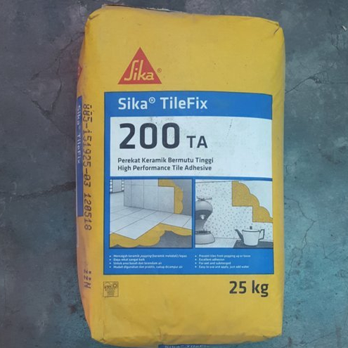 Sika SikaCeram 200TA Tile Fix 25Kg Perekat Keramik Premium Keramik Atas Keramik