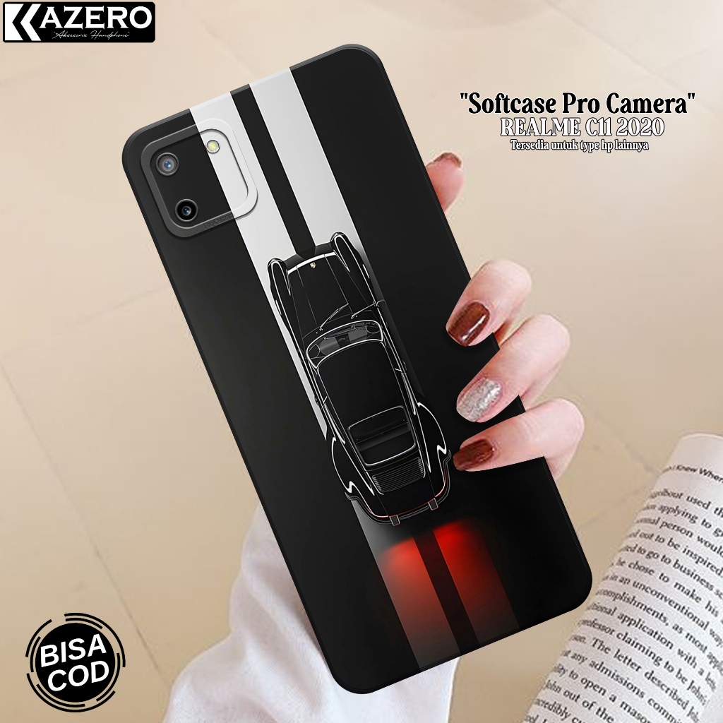 Case REALME C11 2020 - Fashion Case Mobil - Softcase REALME C11 2020 - Silikon Pro Camera - Kesing R