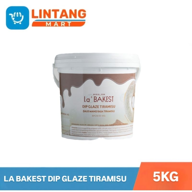 

✨️LINTANGMART✨️ LA BAKEST DIP GLAZE TIRAMISU 5KG