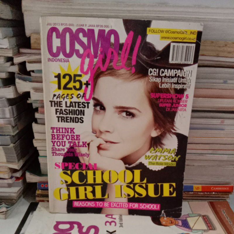 MAJALAH COSMO GIRL INDONESIA edisi Juli 2013