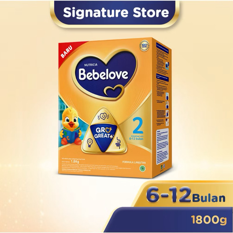 

bebelove gro great 2 1,8kg (susu formula lanjutan)