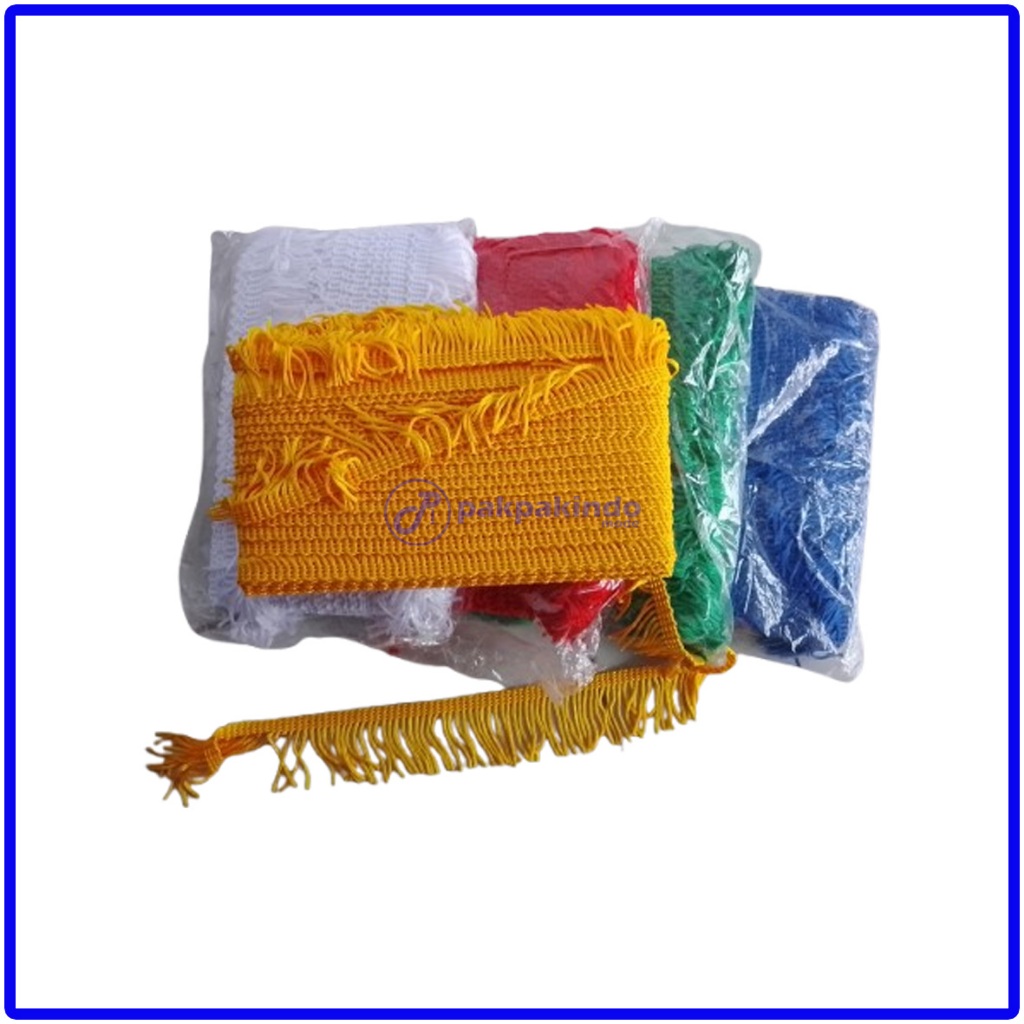 RENDA / RUMBAI GOMBYOK METERAN / JAHIT/ KONFEKSI/BENDERA