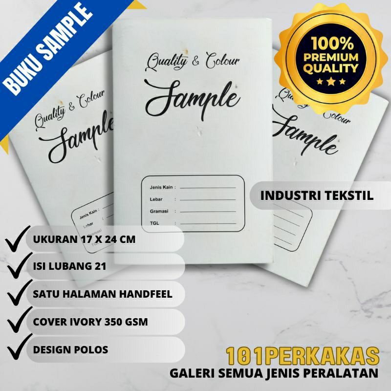 Buku Katalog Warna Kain Fabric