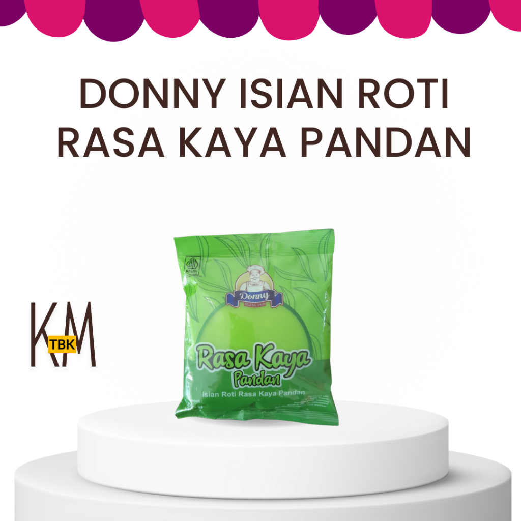 

Donny Isian Roti Kaya Rasa Pandan 500 gr