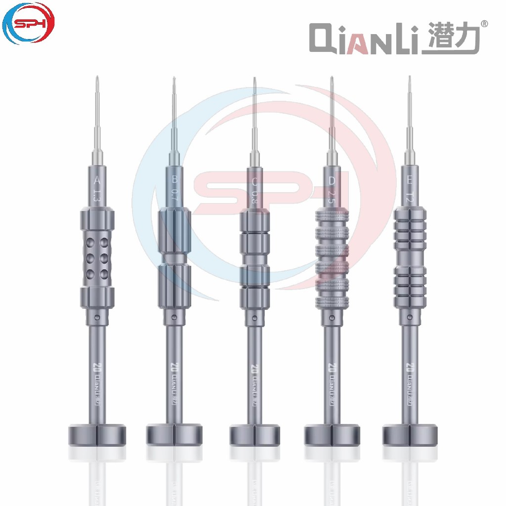 Qianli Obeng Screwdriver iThor 2D 5in1 Design 360° High Speed Rotation Screwdriver Tool Set  Repair 