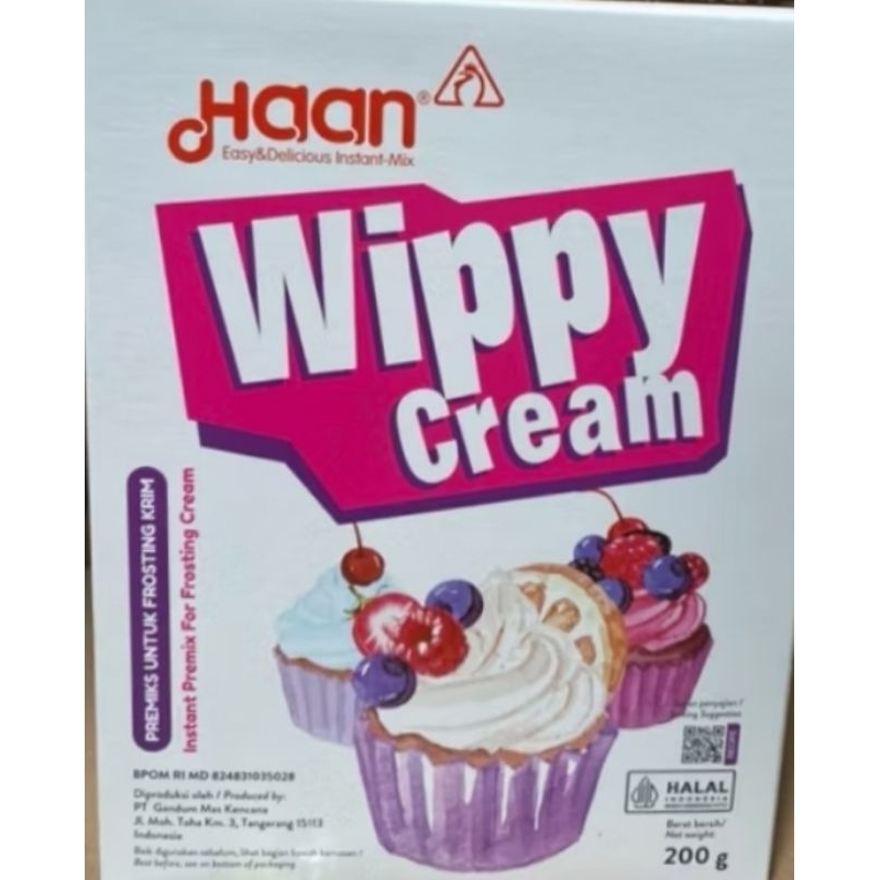 

HAAN WIPPY CREAM 200G