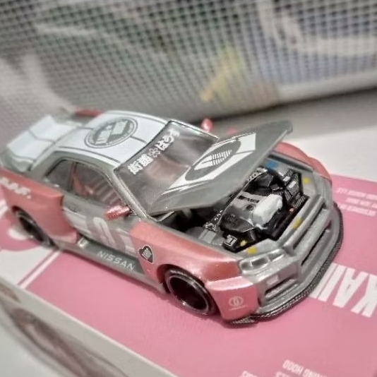 KAIDO HOUSE MINIGT //128 NISSAN SKYLINE GT-R (R34) KAIDO RACING FACTORY V1