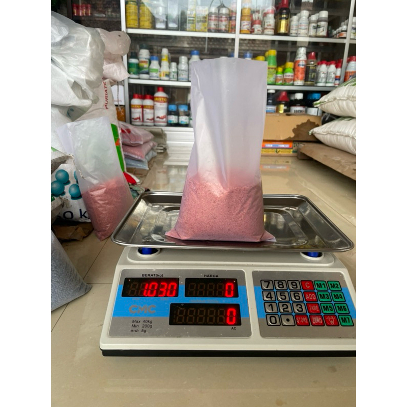 Pupuk KCL MAHKOTA MOP 1 KG