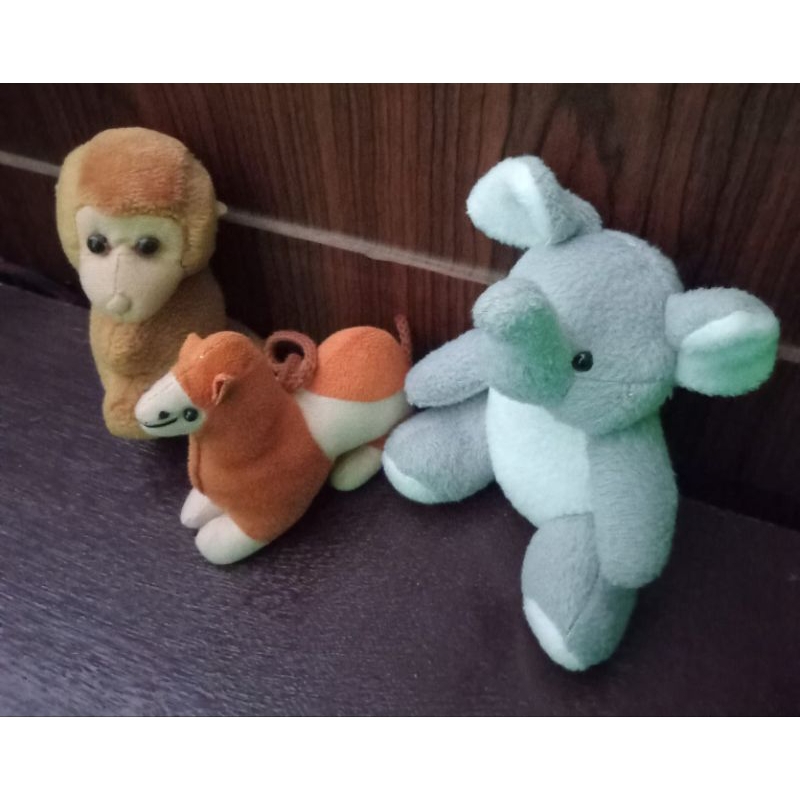 Boneka Mini Gajah Monyet Unta