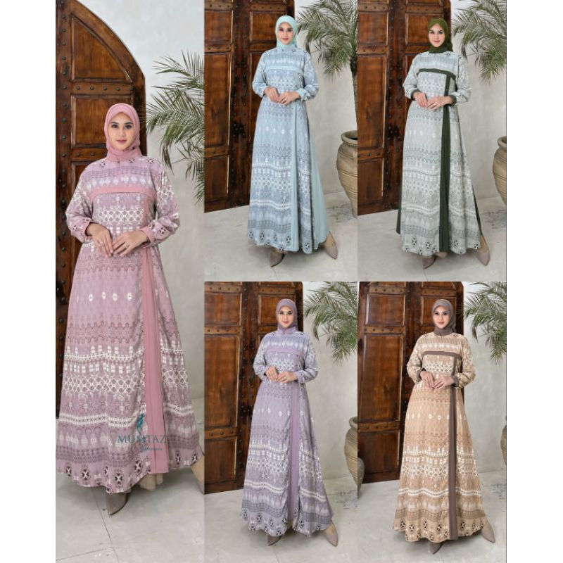 Gamis Mumtaz Paula Kareen Abaya Dress ORI by Mumtaz/ Paula Dress ORI by Mumtaz/ Gamis Paula Dress Mu