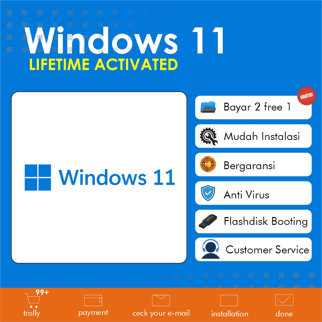 Flashdisk Bootable 11 || Windows 11 24H2 Preactivated || Permanen