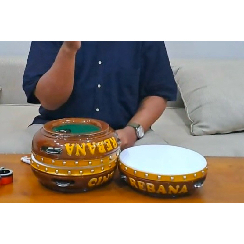 1 set Rebana Ketimpring Betawi / lasqi / qosidah (3pcs)