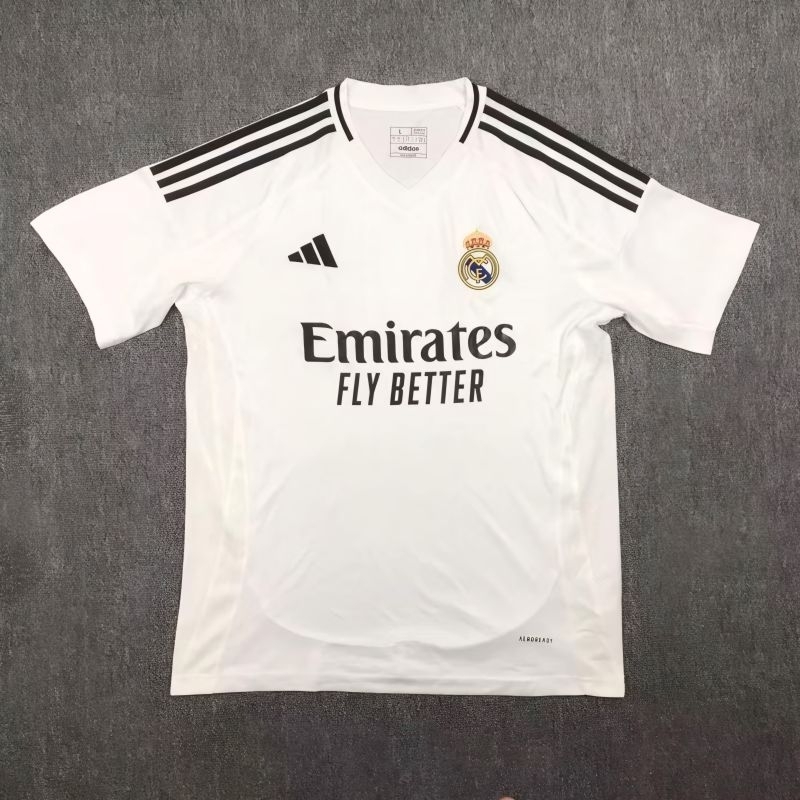 jersey madrid 24/25 + nameset bebas + patch ucl