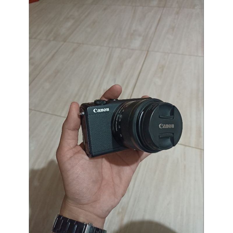 Kamera Second Canon M100 Hitam No Vignet