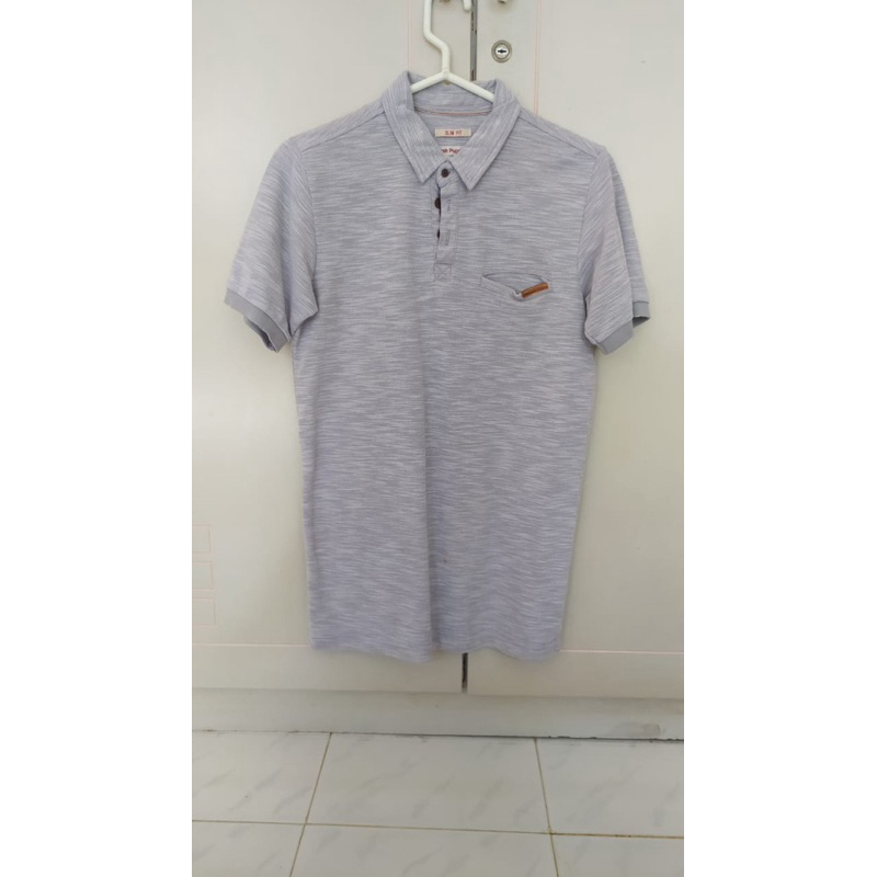 Preloved Kaos Polo Pria Hush Puppies