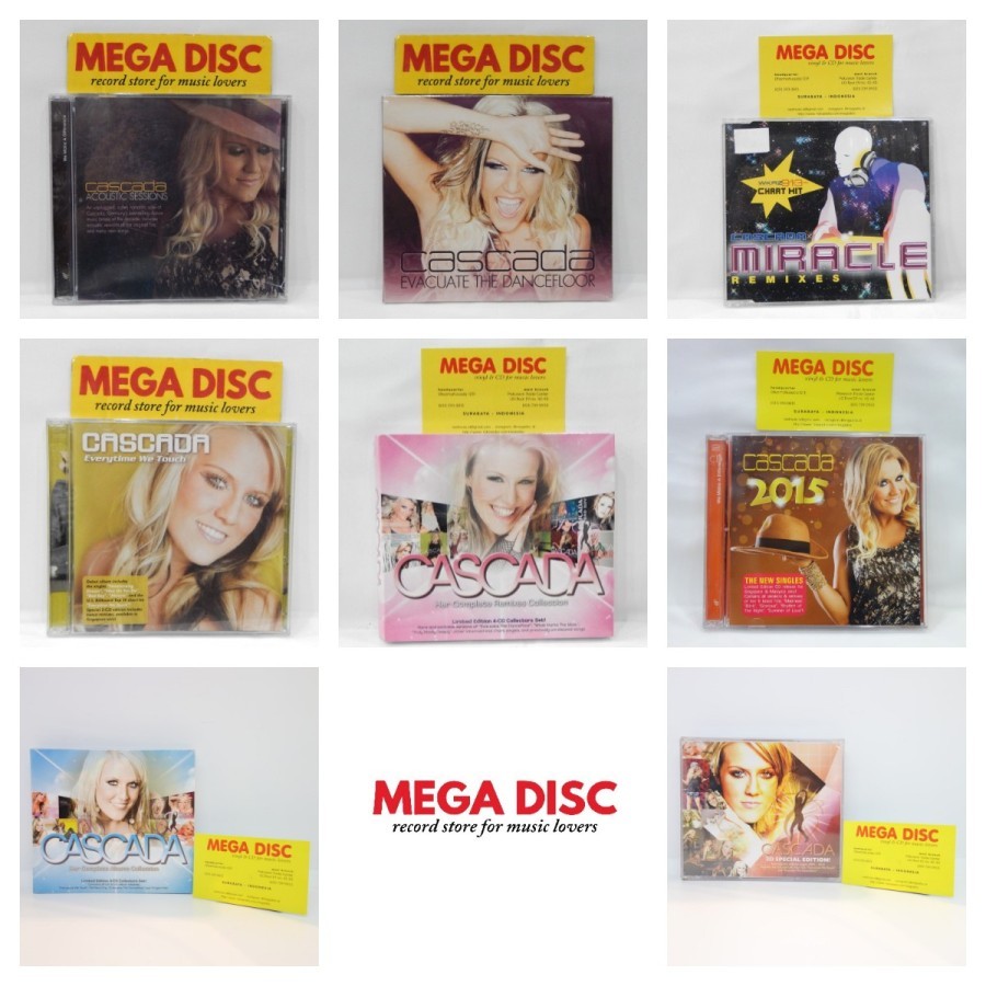 CD Cascada ‎– 3D Special Edition Album Audio Music 3CD