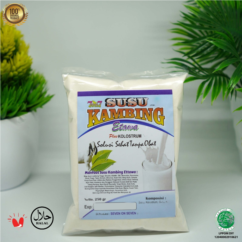 

Susu Bubuk Kambing Etawa Asli Plus Kolostrum
