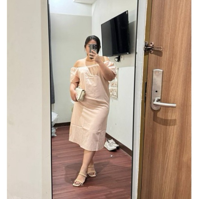 Delia midi dress - big size