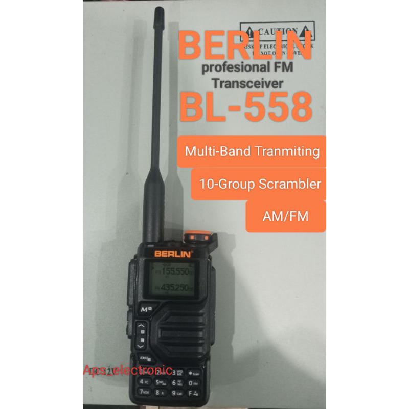RADIO HT BERLIN BL-558 DUAL BAND