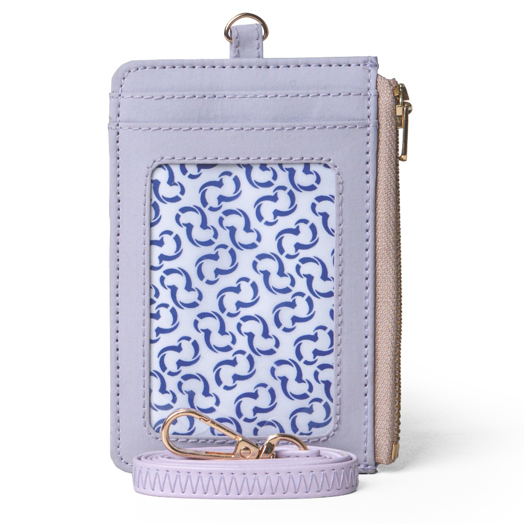 

WALLTS KARA LILAC CRINKLE - LANYARD CARD NAME TAG ID CARD