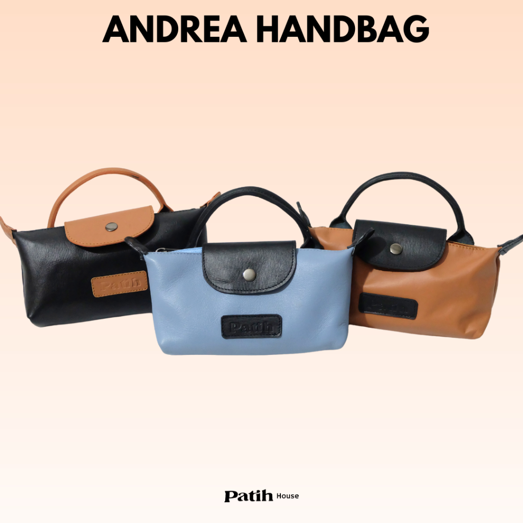 [ANDREA] Andrea Bag - Tas Wanita/Hand Bag wanita - hitam coklat