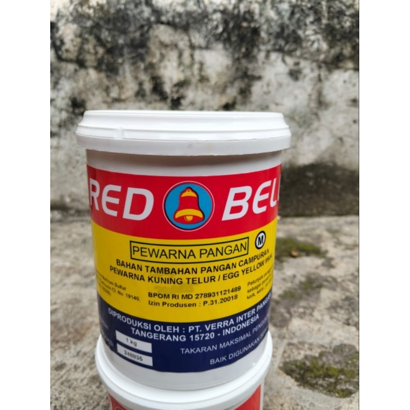 

Pewarna makanan kuning Telur 9904 1kg