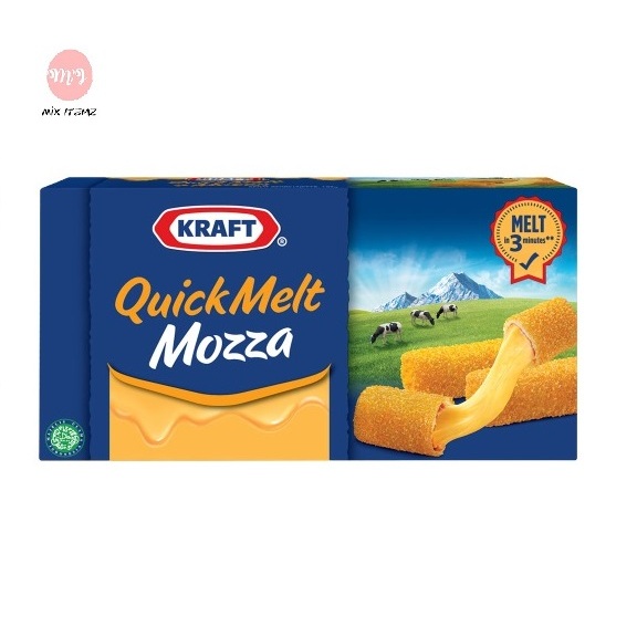 

KRAFT CHEESE QUICK MELT MOZZA 165 gram