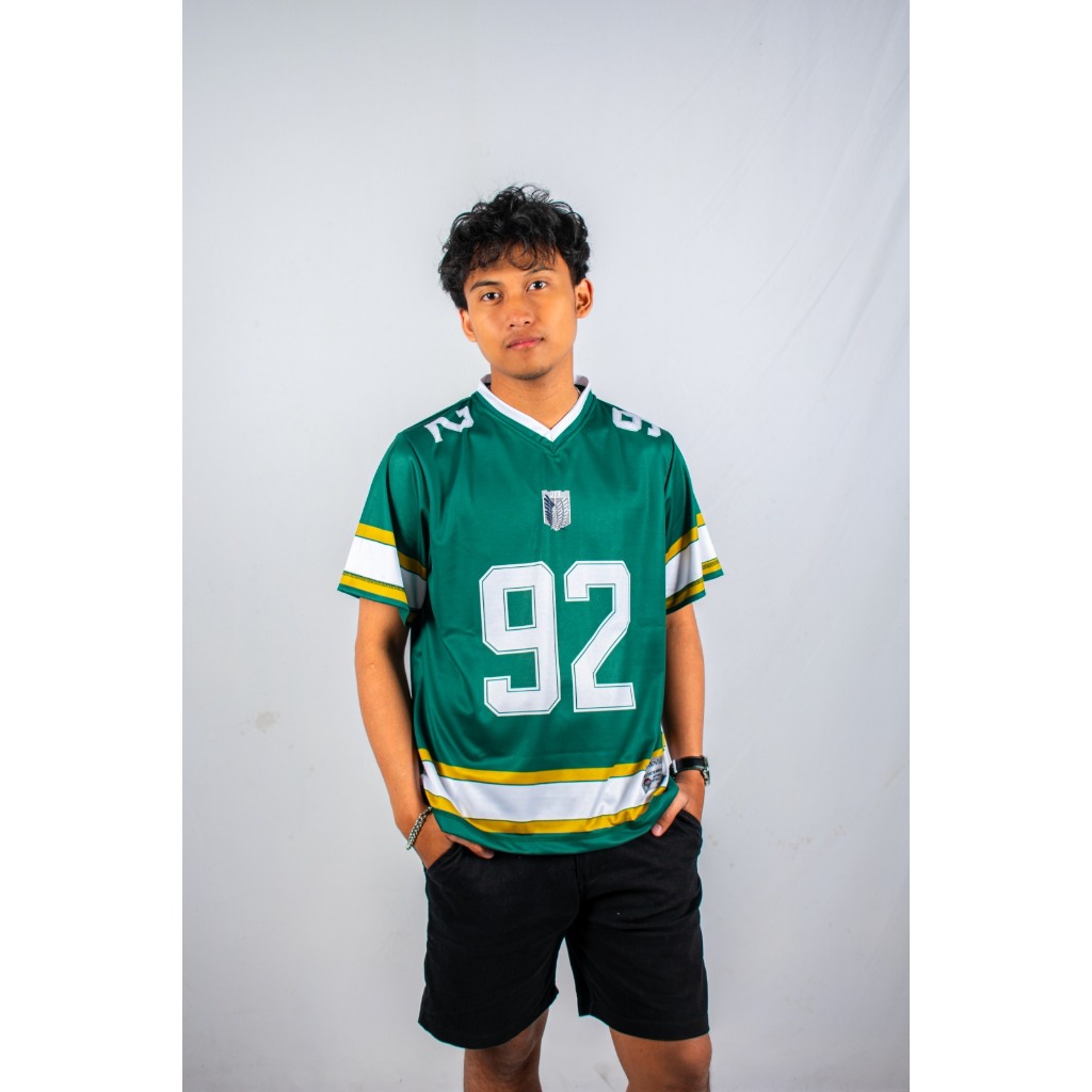 jersey second vintage casual number series rugby streatwear baseball rugby