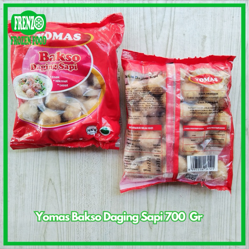 

Yomas Bakso Daging Sapi 700 Gr