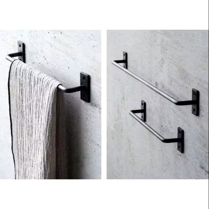 [ 50cm,70cm] Gantungan handuk MURAH / Gantungan Handuk besi Tempel dinding