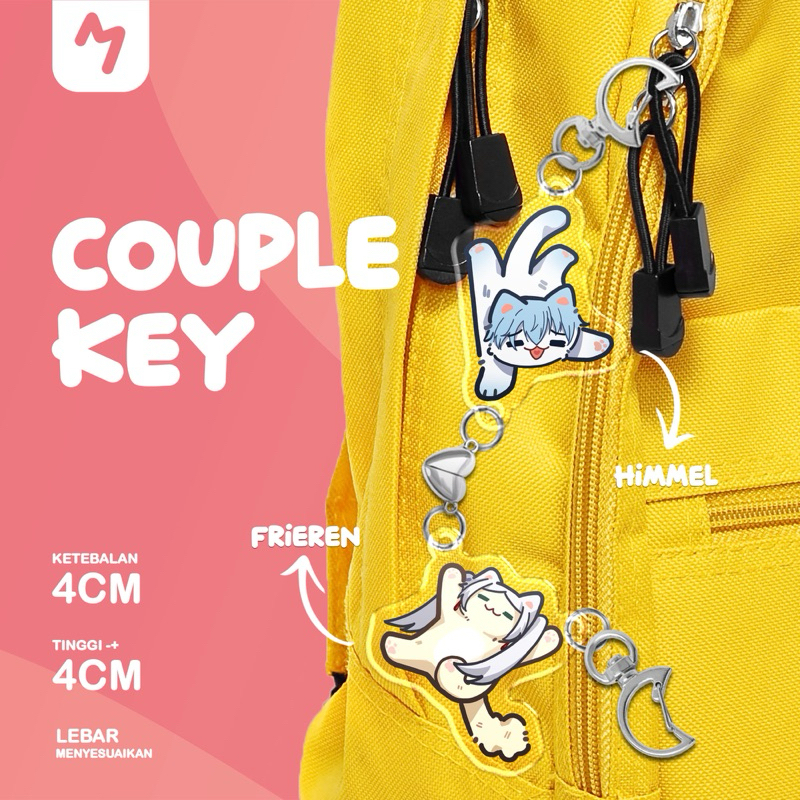 Couple Keychain Frieren & Himmel