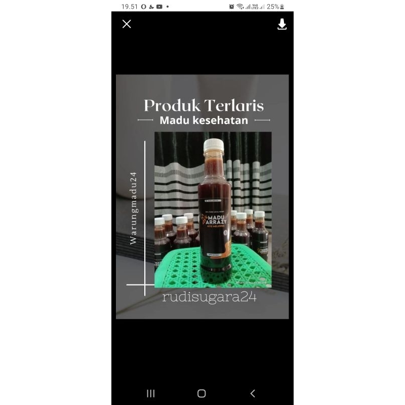 

Madu Hutan ACACIA/RAW HONEY grade A