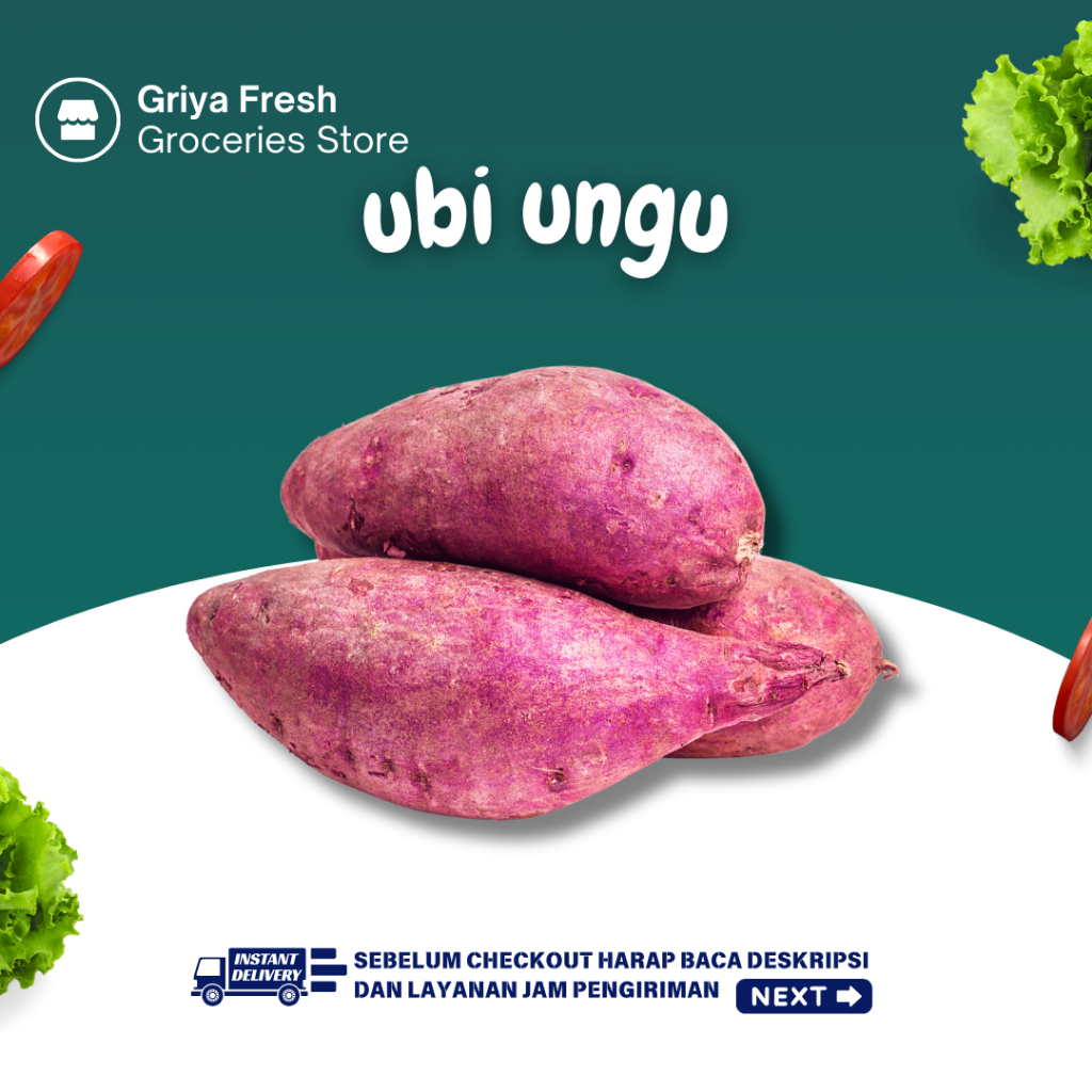 

Ubi Ungu Fresh 500 gram - Kirim Instant