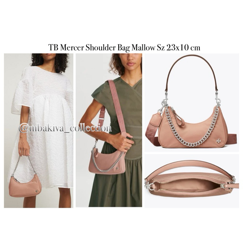 TB Mercer Shoulder Bag Mallow