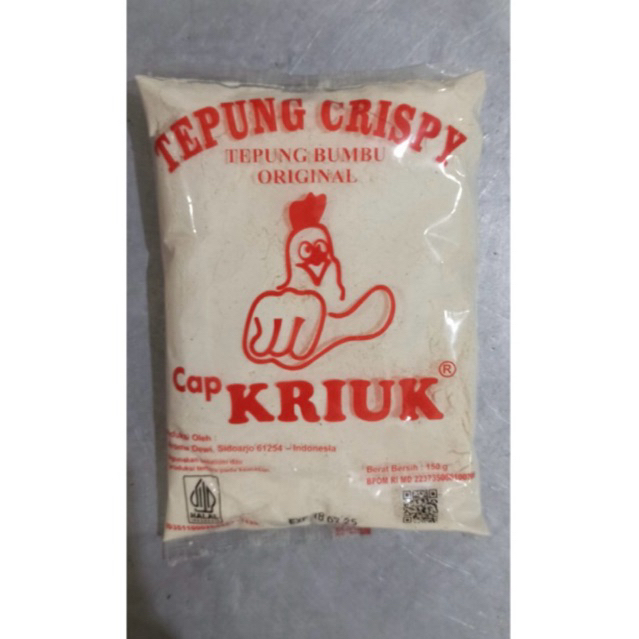 

Tepung crispy original cap KRIUK 150gr
