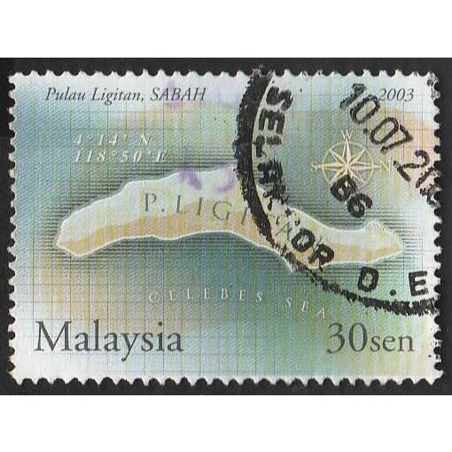 

A 11942 SATU BUAH PRANGKO MALAYSIA TEMA PULAU LIGITAN SABAH DENGAN KONDISI SUDAH ADA CAP