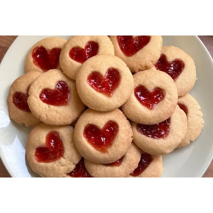 

Cookies Love / Cookies / Biskuit / Kue / Cemilan / Snack