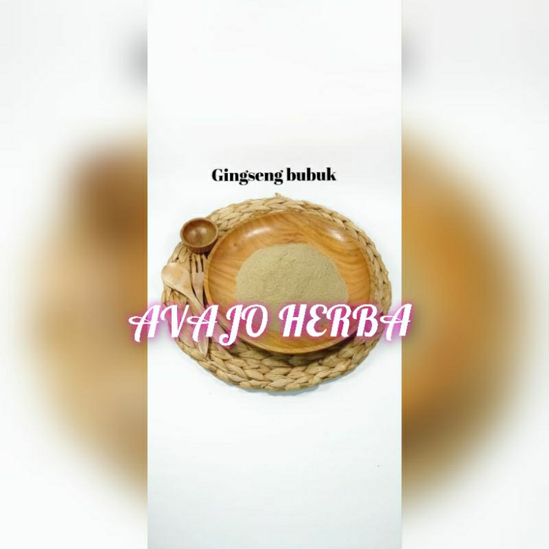 BUBUK POWDER GINSENG JAWA 1 KG