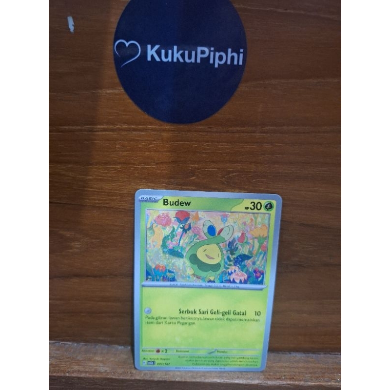 Budew Kartu Pokemon Budew SV8a