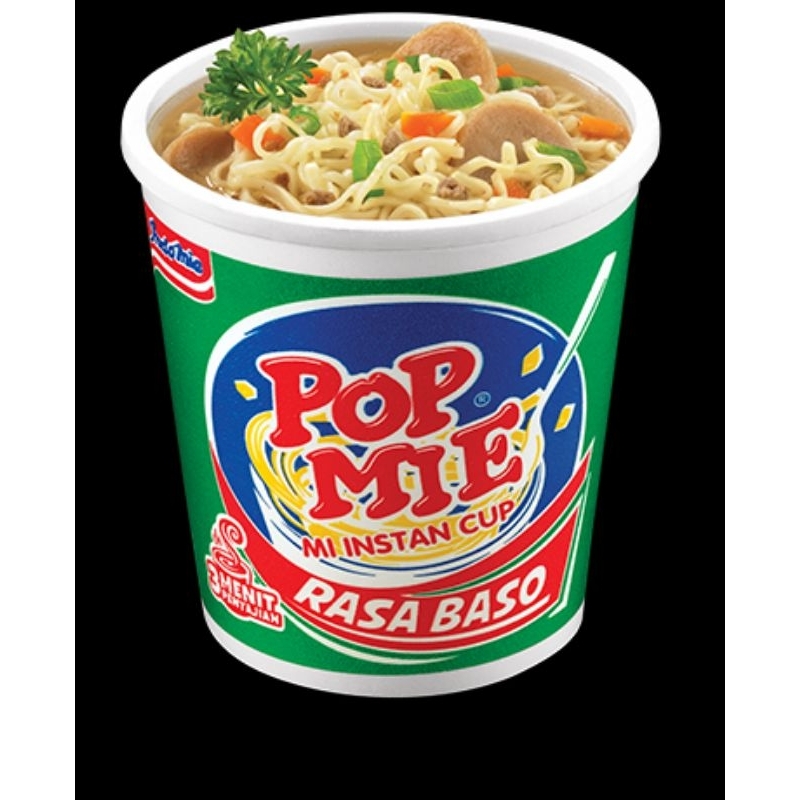 

Pop Mie Instan Cup Rasa Baso