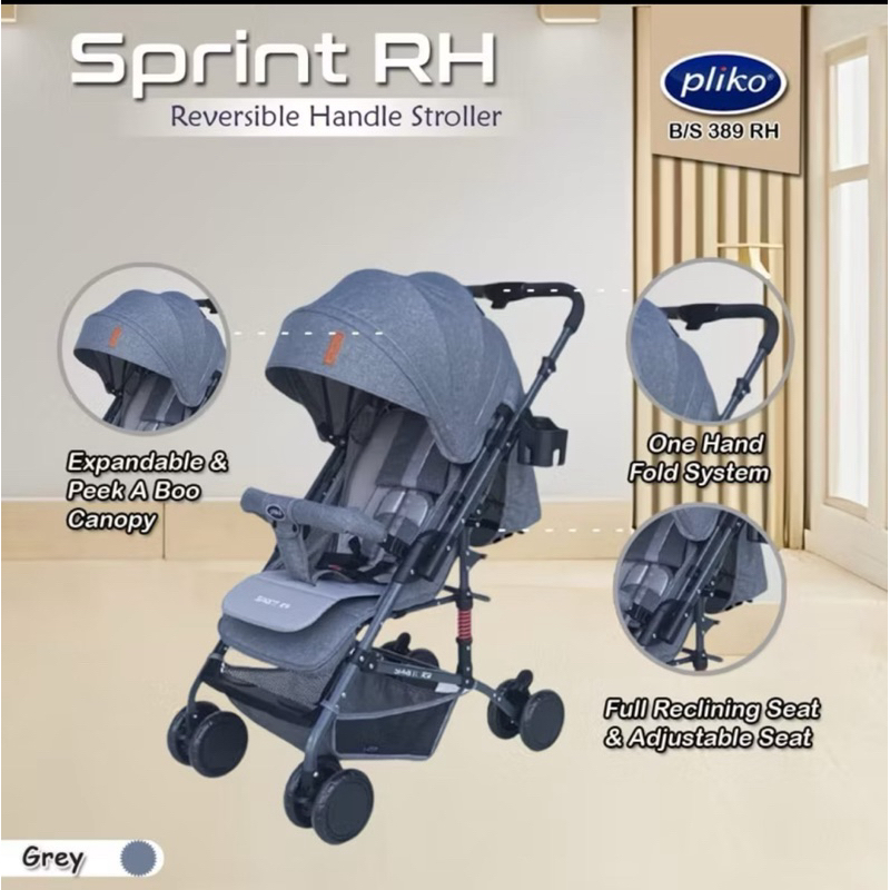(NEW) Stroller Pliko Sprint RH