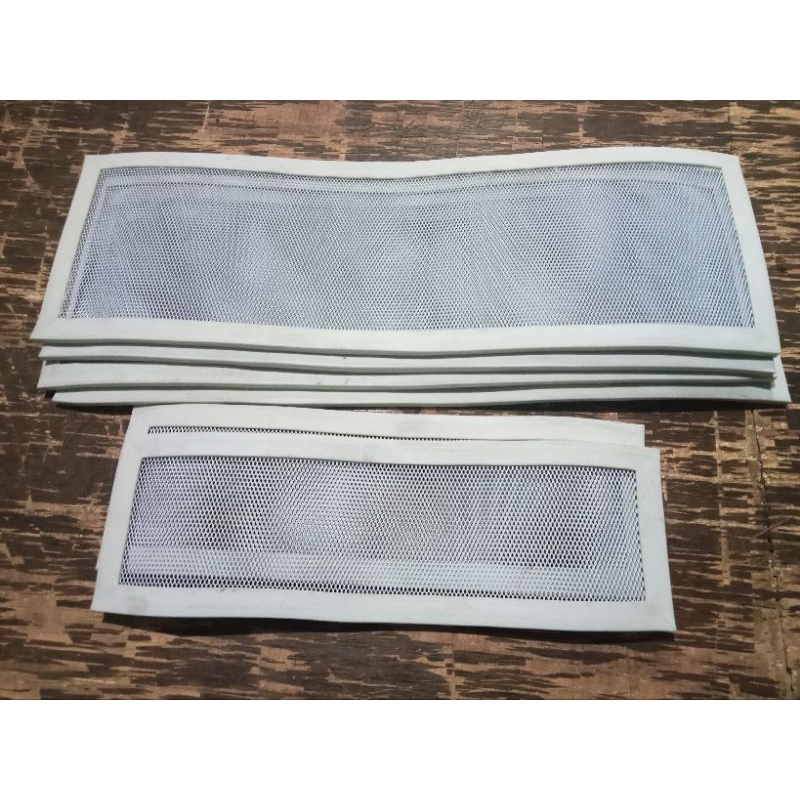 KASA NYAMUK ALUMUNIUM.(penutup ventilasi lobang udara) ukuran 12 x 45