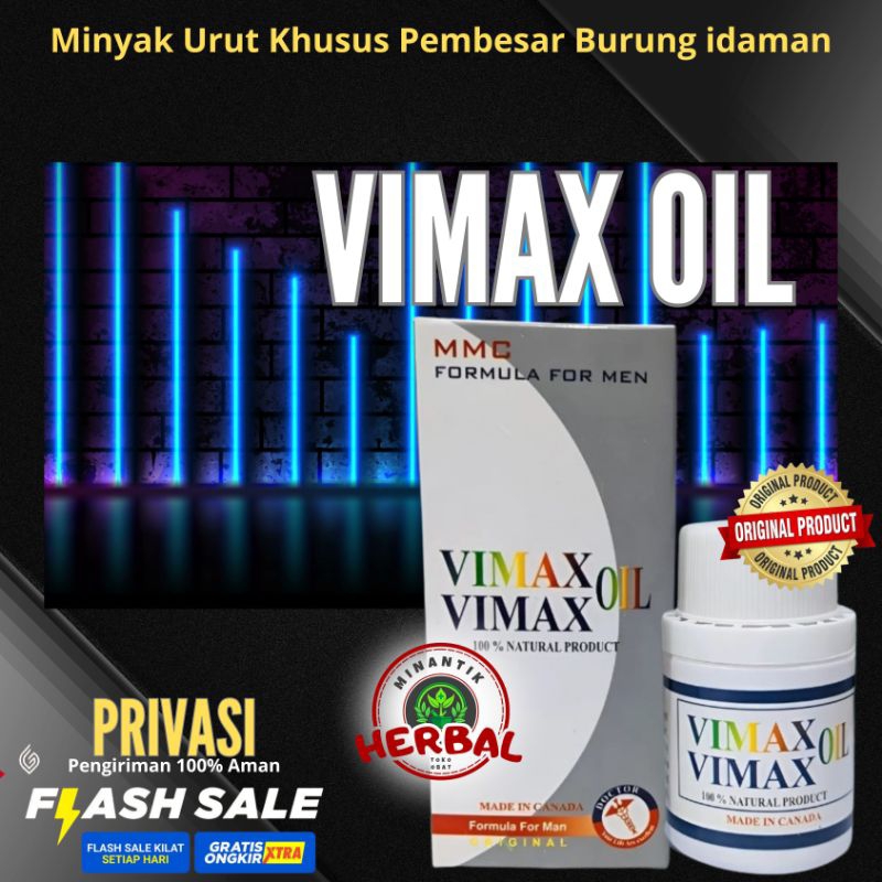 Vimax Canada ASLI ORIGINAL 100% ASLI - vimax oil canada minyak oles pembesar burung pria ampuh sepan