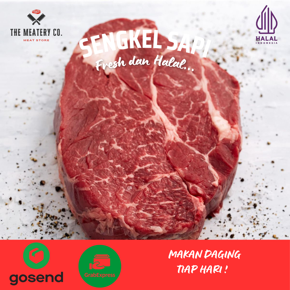 

SENGKEL SAPI SEGAR DAGING SENGKEL SAPI / SHANK IMPOR SEGAR PREMIUM - 500gr