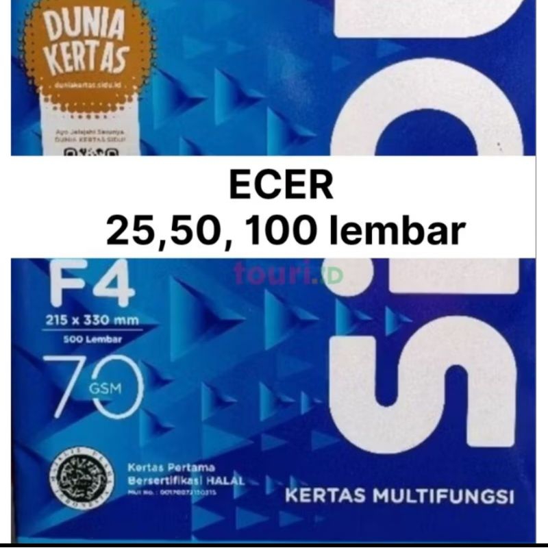 

[ECER] HVS SIDU F4 70 gsm