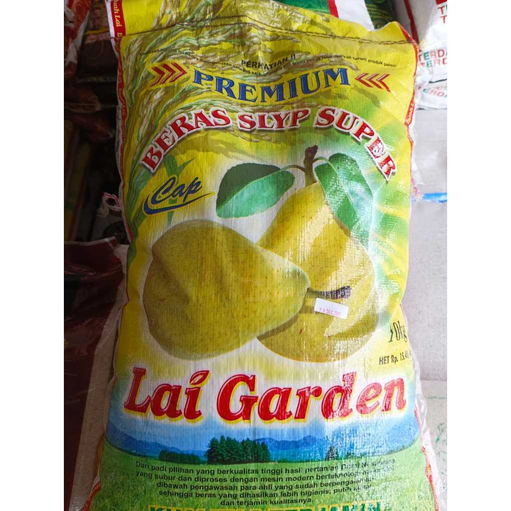 

[ 10 Kilogram ] Beras Lai Garden Premium Beras SLYP Super